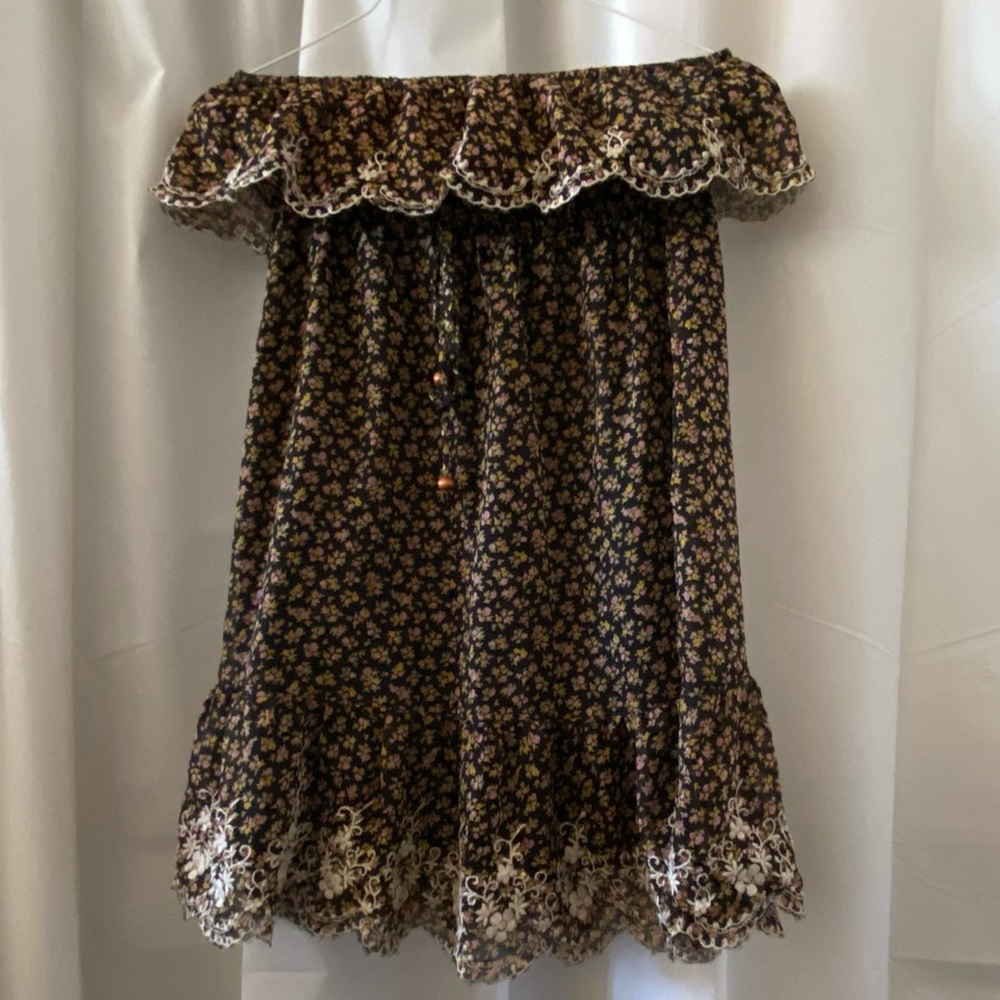 Strapless Short Dress